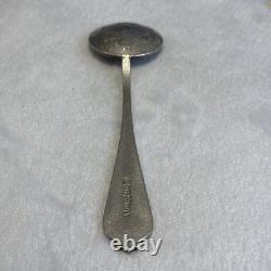 1757 Antique Russian Coin Spoon stamped 84 work master M. F. With other stamps