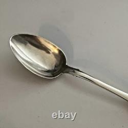 1855 Crown Monogram Rare Spoon Romanov Russian Imperial Silver 84 Antique Russia