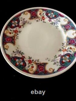 1870 Russian Imperial Antique Kornilov Kornilow Brothers Porcelain Plate Russia