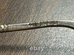 1887 Imperial Russian Silver 6.5 engraved serving spoon