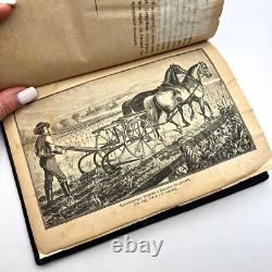 1888 Antique Imperial Russian Collectible Book Leather Hardcover Hops and Culti