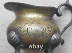 1890 Antique Imperial Russian Bronze Sauce Boat Alenchikov Zimin Moscow