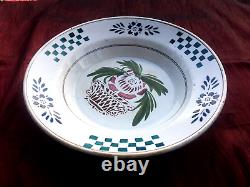 1890s Antique Imperial Russian Porcelain Plate