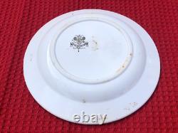 1900s Antique Imperial Russian Kuznetsov Odessa Porcelain Plate with landscape