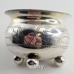 1904-1908 Kiev Imperial Russian Ukrainian Salt Cellar, 84 Kostroma