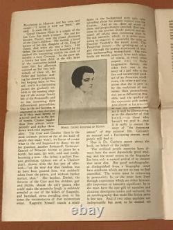 1930 Russian Imperial Antique Plate Grand Duchess Maria Royalty Signed Autograph