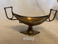 19c Imperial Russian Silver 84 Salt Bowl