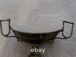 19c Imperial Russian Silver 84 Salt Bowl