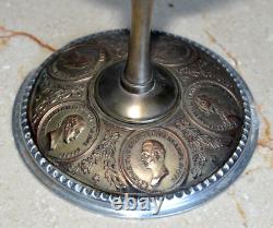 19c RUSSIAN IMPERIAL CUP MEDAL GLASS CHALICE KOVSH GOBLET EGG GOLD SILVER BOWL