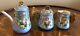 19th Century Antique Russian Imperial Or European Hand Painted Porcelain Set
