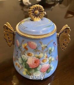 19th Century Antique Russian Imperial Or European Hand Painted Porcelain Set