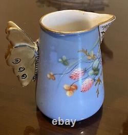 19th Century Antique Russian Imperial Or European Hand Painted Porcelain Set