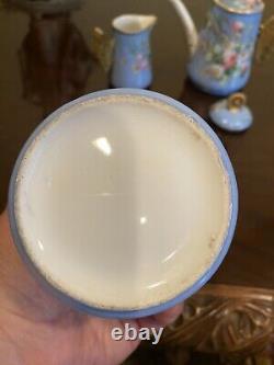19th Century Antique Russian Imperial Or European Hand Painted Porcelain Set