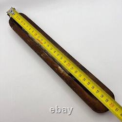 19th Huge Antique Imperial Wall Wooden Glass Old Thermometer Soviet Vintage USSR