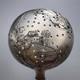 19th Original Antique Imperial Russian Silver 84 Engraved Tea Strainer Signed 30
