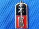 #1 Russian Imperial Tsar Army Epaulet Military Badge Russia Sterling Silver 84