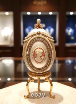 2005 Antique Imperial Russian Faberge egg Music box 35th Birthday Fabergé egg 2005 Antique Imperial Russian Faberge egg Music box 35th Birthday Fabergé egg