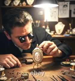 2005 Antique Imperial Russian Faberge egg Music box 35th Birthday Fabergé egg 2005 Antique Imperial Russian Faberge egg Music box 35th Birthday Fabergé egg