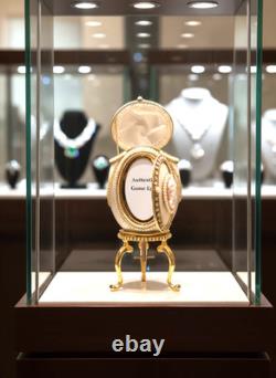 2005 Antique Imperial Russian Faberge egg Music box 35th Birthday Fabergé egg 2005 Antique Imperial Russian Faberge egg Music box 35th Birthday Fabergé egg