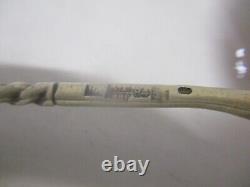 5 Antique Imperial Russian Late 1800's 84 Silver Engraved Caviar Spoons