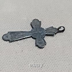 ANCIENT IMPERIAL RUSSIAN 84 SILVER cross