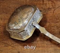 ANTIQUE 1832 RUSSIAN Imperial SILVER 84 TEA STRAINER/SUGAR SPOON Moscow AA