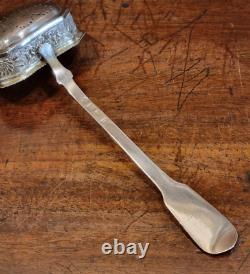 ANTIQUE 1832 RUSSIAN Imperial SILVER 84 TEA STRAINER/SUGAR SPOON Moscow AA