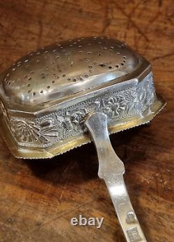 ANTIQUE 1832 RUSSIAN Imperial SILVER 84 TEA STRAINER/SUGAR SPOON Moscow AA