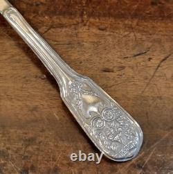 ANTIQUE 1832 RUSSIAN Imperial SILVER 84 TEA STRAINER/SUGAR SPOON Moscow AA