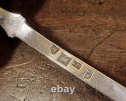 ANTIQUE 1832 RUSSIAN Imperial SILVER 84 TEA STRAINER/SUGAR SPOON Moscow AA