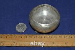 ANTIQUE Faberge design 19 century! Silver IMPERIAL russian 84 Salt cellar Bowl