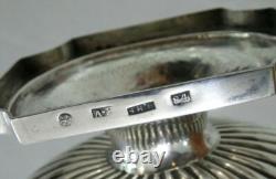 ANTIQUE IMPERIAL RUSSIAN 84 SILVER CANDY DISH BASKET BOWL Petersburg (1818-1826)