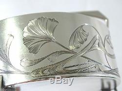 ANTIQUE IMPERIAL RUSSIAN 84 SILVER CANDY DISH MOSCOW ART NOUVEAU rare form
