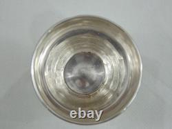 ANTIQUE IMPERIAL RUSSIAN 84 SILVER NIELLO CUP BEAKER ARCHITECTURAL Moscow 1859
