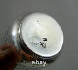ANTIQUE IMPERIAL RUSSIAN 84 SILVER NIELLO CUP BEAKER ARCHITECTURAL Moscow 1859