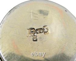 ANTIQUE IMPERIAL RUSSIAN 84 SILVER NIELLO CUP BEAKER ARCHITECTURAL Moscow 1861