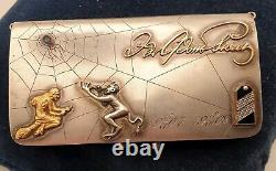 ANTIQUE RUSSIAN IMPERIAL 84 SILVER MONEY PURSE ART NOUVEAU 75,7 gr