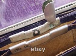 ANTIQUE RUSSIAN IMPERIAL 84 SILVER MONEY PURSE ART NOUVEAU 75,7 gr