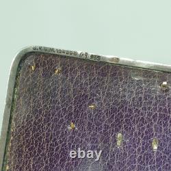 ANTIQUE RUSSIAN IMPERIAL 84 SILVER MONEY PURSE ART NOUVEAU 75,7 gr
