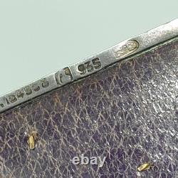 ANTIQUE RUSSIAN IMPERIAL 84 SILVER MONEY PURSE ART NOUVEAU 75,7 gr