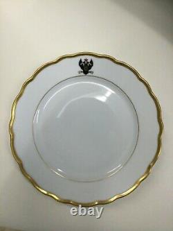 ANTIQUE RUSSIAN IMPERIAL PLATE FROM GD Konstantin IMPERIAL NAVY, s SERVICE