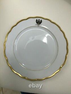 ANTIQUE RUSSIAN IMPERIAL PLATE FROM GD Konstantin IMPERIAL NAVY, s SERVICE