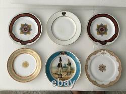 ANTIQUE RUSSIAN IMPERIAL PLATE FROM GD Konstantin IMPERIAL NAVY, s SERVICE