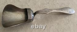 Antique 1856 84 Silver Imperial Russian Moscow Caddy Scoop Spice Tea Or Cheese