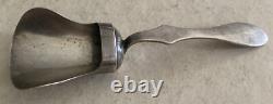 Antique 1856 84 Silver Imperial Russian Moscow Caddy Scoop Spice Tea Or Cheese