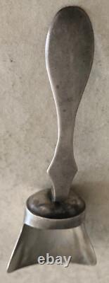 Antique 1856 84 Silver Imperial Russian Moscow Caddy Scoop Spice Tea Or Cheese