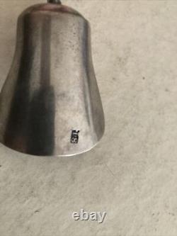Antique 1856 84 Silver Imperial Russian Moscow Caddy Scoop Spice Tea Or Cheese