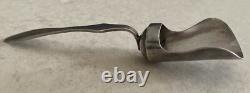 Antique 1856 84 Silver Imperial Russian Moscow Caddy Scoop Spice Tea Or Cheese