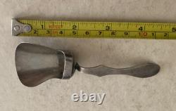Antique 1856 84 Silver Imperial Russian Moscow Caddy Scoop Spice Tea Or Cheese