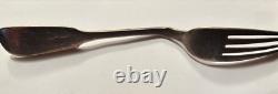 Antique 1873 Imperial Russian 84 Silver Signed Fork